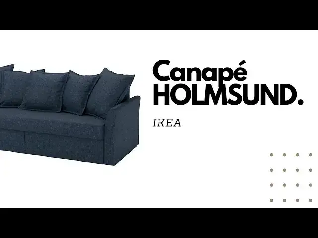 'Video thumbnail for Avis du Canapé HOLMSUND - IKEA'