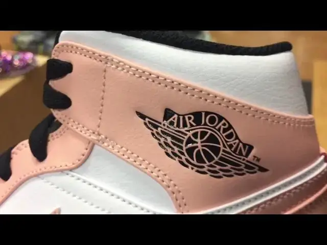 'Video thumbnail for Quick Look At The Air Jordan 1 Mid Crimson Tint Arctic Orange & Buy It Now'