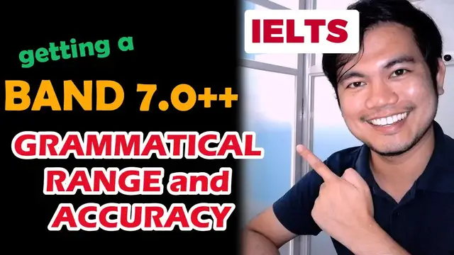 'Video thumbnail for GRAMMAR MADE EASY!!! | IELTS Speaking Band Descriptor - GRAMMATICAL RANGE AND ACCURACY'