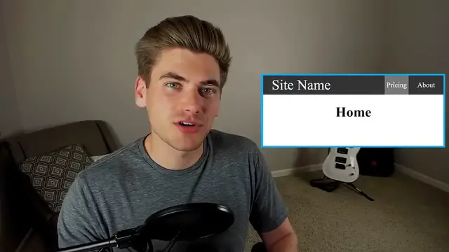 'Video thumbnail for How To Create A Navbar In React With Routing'