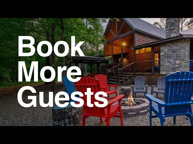 'Video thumbnail for Improve Your Booking With Your Vacation Rental Cabin'