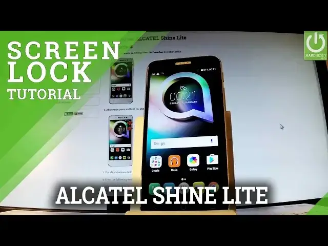 'Video thumbnail for Lock and Unlock ALCATEL Shine Lite Using Fingerprint Sensor'