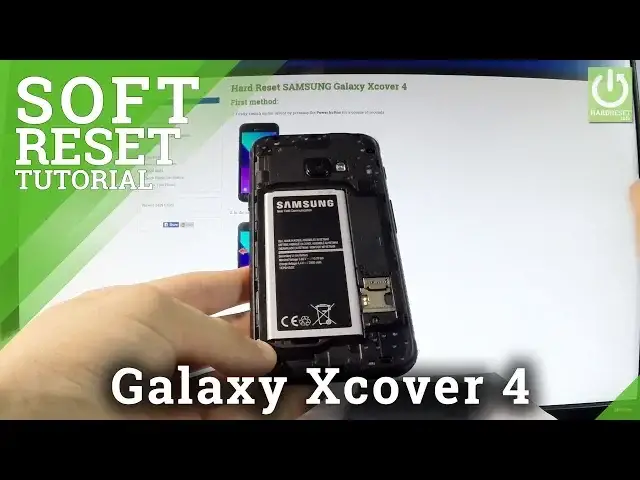 'Video thumbnail for SAMSUNG Galaxy Xcover 4 BATTERY REMOVAL / SOFT RESET'