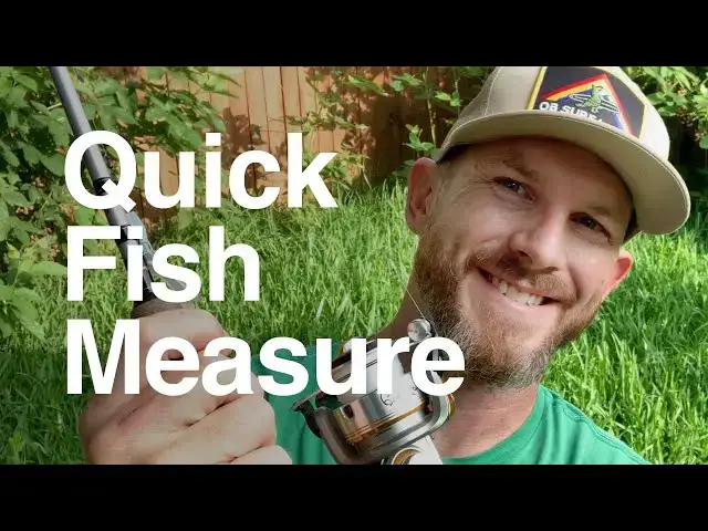 'Video thumbnail for The Easiest Way To Measure Fish Length'