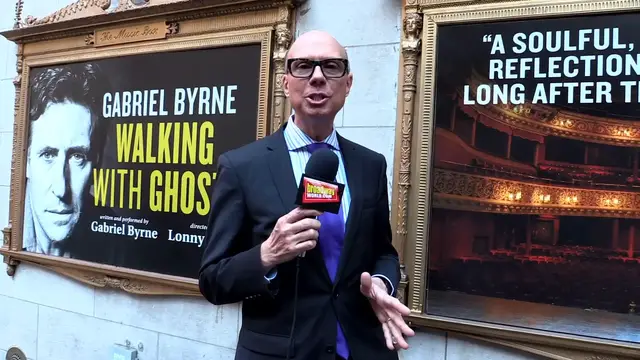 'Video thumbnail for Video: Gabriel Byrne Explains What WALKING WITH GHOSTS Is All About'