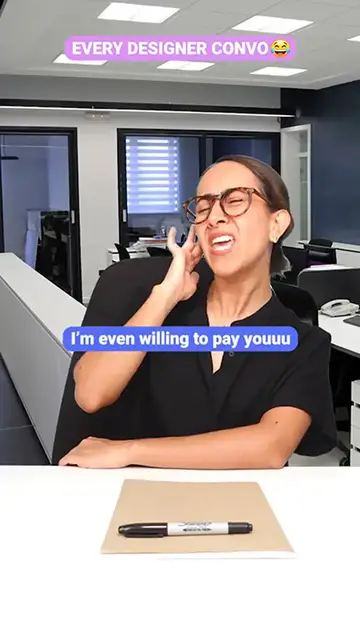 'Video thumbnail for Life as a Graphic Designer... _OMG_ So Real! 😂😭'