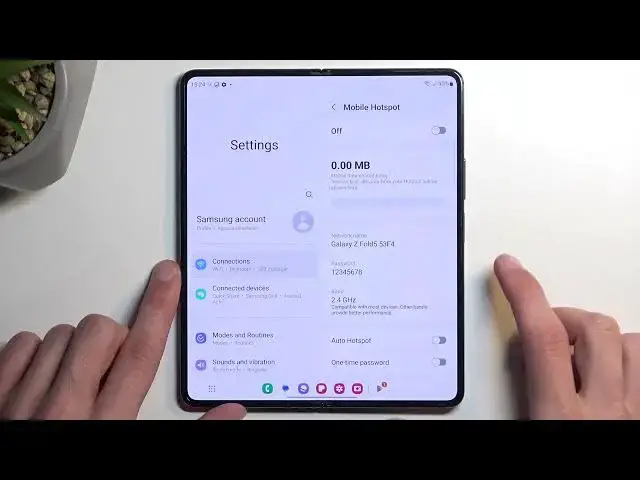 'Video thumbnail for How to Enable & Set Up the Mobile Hotspot on SAMSUNG Galaxy Z Fold5 - WiFi Hotspot'