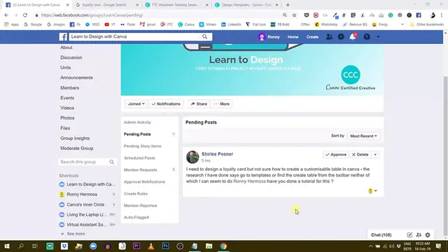 'Video thumbnail for Canva_ Creating Loyalty Cards'