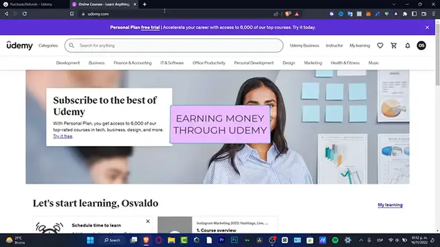 'Video thumbnail for How To Make Money On Udemy (2024) - For Beginners'