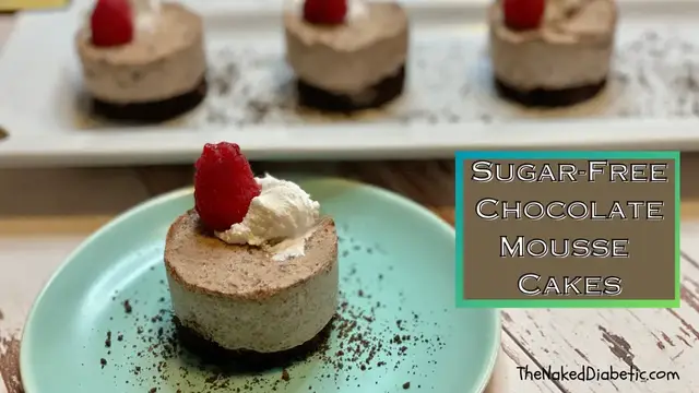 'Video thumbnail for Sugar Free Chocolate Mousse Cakes   SD 480p'