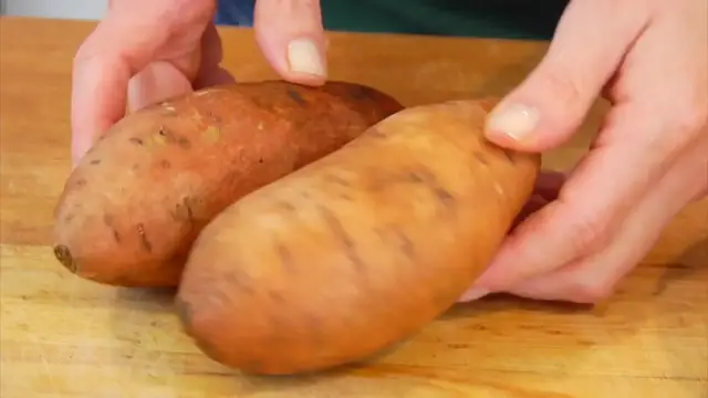'Video thumbnail for ROASTED SWEET POTATOES ¦ the BEST sweet potato recipe (720p 30fps)'