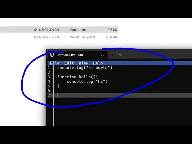 'Video thumbnail for Microsoft Just Released a Terminal Editor That's Actually GOOD! Edit   Modern MS DOS Editor'