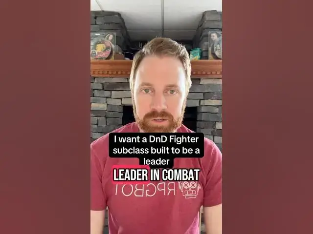 'Video thumbnail for I want a DnD Fighter subclass built as a combat leader!'