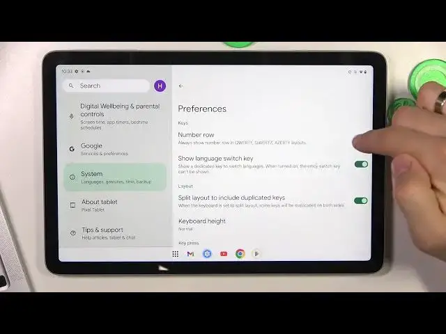 'Video thumbnail for How To Add Numbers Row To Keyboard On Google Pixel Tablet'