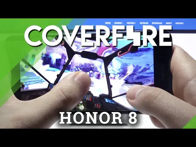 'Video thumbnail for Cover Fire Game Test on HONOR 8 – Short Gameplay'
