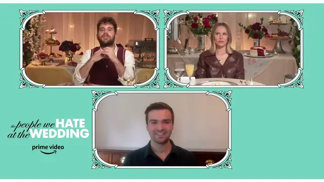 'Video thumbnail for Interview: Ben Platt & Kristen Bell Talk Working Together In THE PEOPLE WE HATE AT THE WEDDING'
