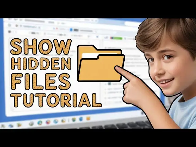 'Video thumbnail for How To Show Hidden Files And Folder In Windows 10 & 11 Tutorial'