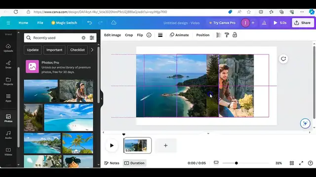 'Video thumbnail for Canva presentation morph transition _ Easy Canva l CanvaTutorial'