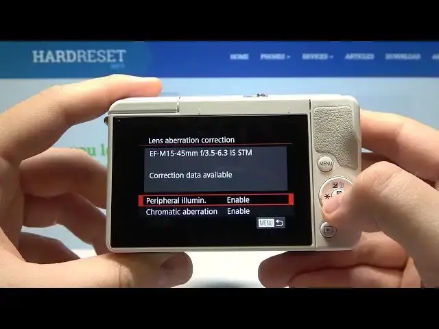 'Video thumbnail for How to Use Lens Correction Settings on Canon EOS M10 - Chromatic Aberration Correction'