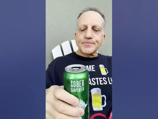 'Video thumbnail for Sober Carpenter IPA Non Alcoholic Beer Review'