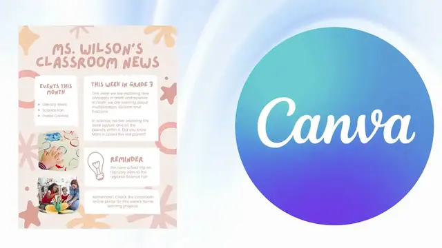 'Video thumbnail for The Easy Way To Create AMAZING Classroom Newsletter'