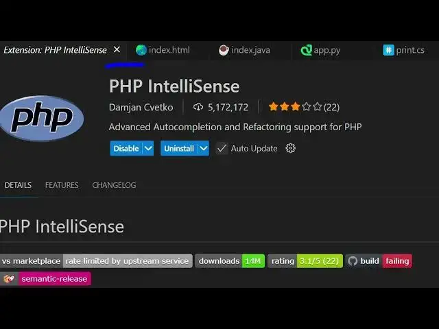 'Video thumbnail for How to Integrate PHP Intellisense & Autocomplete in VSCode IDE Editor'