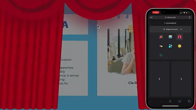 'Video thumbnail for Canva Presentations_  Use Your Phone as a Remote'