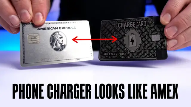 'Video thumbnail for ChargeCard: Portable Charger Resembles a Credit Card - Does it Work?'