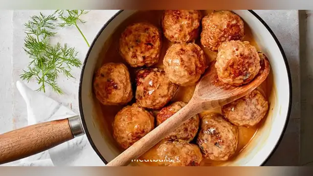 'Video thumbnail for meatball recipe'