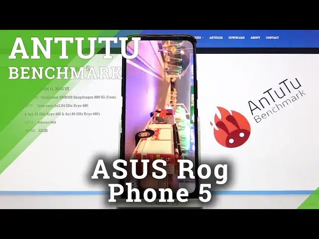 'Video thumbnail for AnTuTu Benchmark on ASUS ROG PHONE 5 - * Performance Monster vs AnTuTu TEST *'