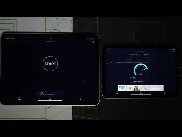 'Video thumbnail for iPad Air 4 vs iPad Mini 2021 Wi-Fi Speed Test | Upload & Download Speed Comparison'