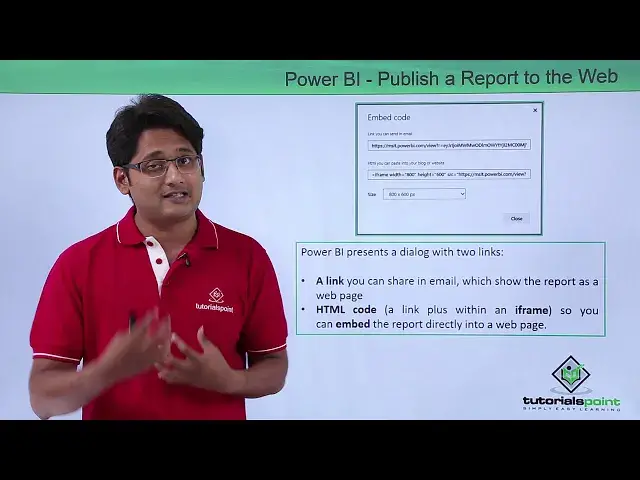 'Video thumbnail for Power BI - Publish a report to the web from power BI'