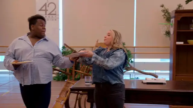 'Video thumbnail for Photos & Video: See Charlotte d'Amboise, Mark Evans & Alex Newell in Rehearsals for THE LAST SUPPER World Premiere'
