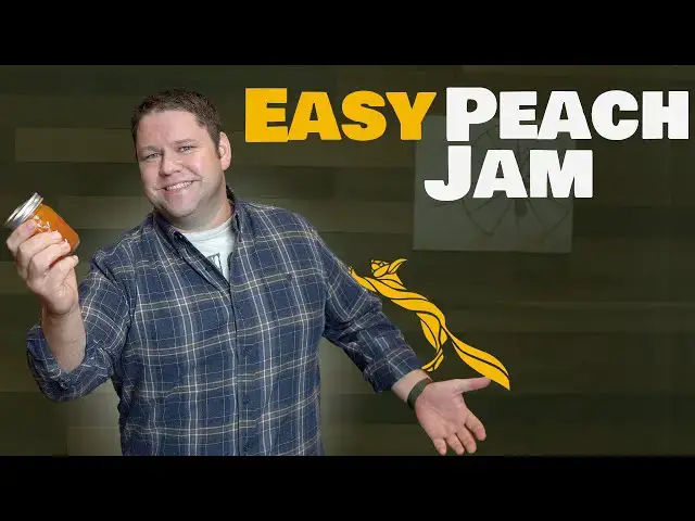 'Video thumbnail for The Simplest Way to Make and Can Delicious Peach Jam'