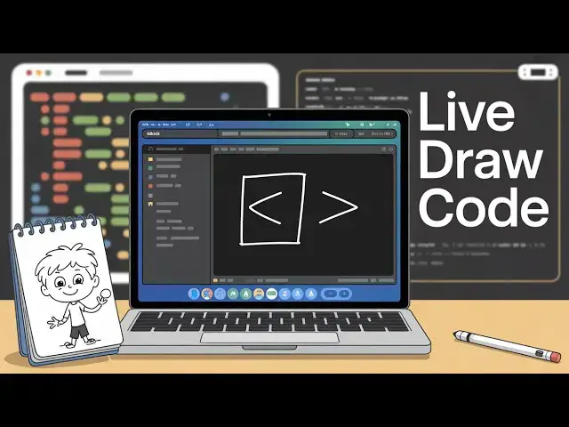 'Video thumbnail for How to Add Live Whiteboard Drawing Editor in VSCode IDE While Coding'