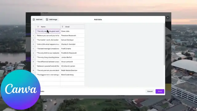 'Video thumbnail for Canva Bulk Create_  Make Hundreds of Designs in Seconds!'