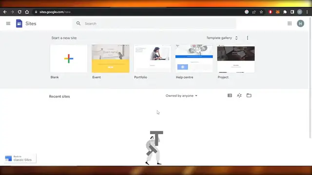 'Video thumbnail for How To Use Google Sites To Create A Website'