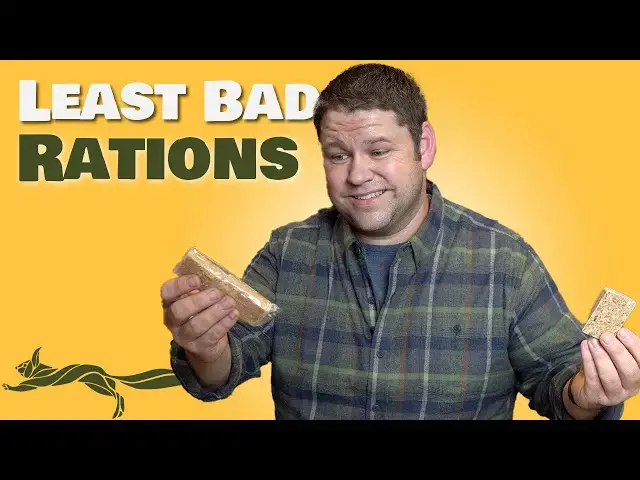 'Video thumbnail for I Ate 5 Different Ration Bars for a Week - My Recommendations'