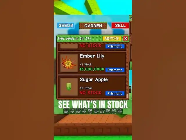 'Video thumbnail for 🔥 EMBER LILY SEED! FIRE-BREATHING PROFITS | Grow a Garden Roblox  #growagarden #roblox #games'