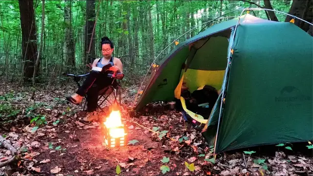 'Video thumbnail for Solo Camping in Thetford Forest'