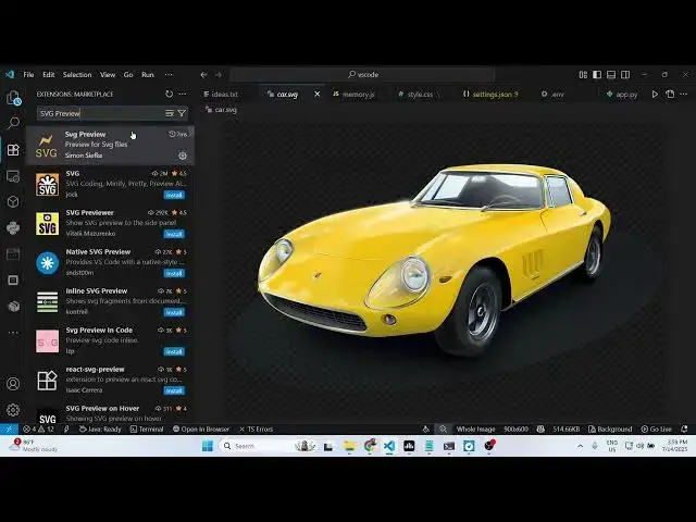 'Video thumbnail for This SVG Editor & Live Preview Plugin For VSCode IDE is FREE & INSANE'