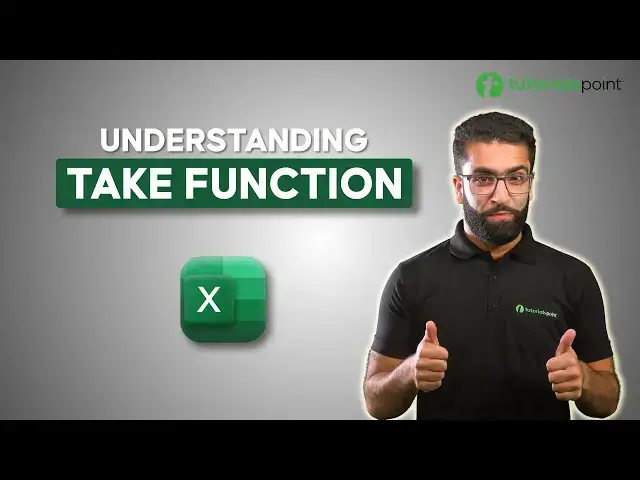 'Video thumbnail for Understanding the TAKE function in Excel | Simplify Data Extraction!'