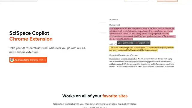 'Video thumbnail for SciSpace Co-Pilot_  This Chrome Extension Can Help You Read Better!'