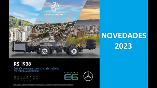 'Video thumbnail for 😱 LO NUEVO DE MERCEDES BENZ PARA COLOMBIA EN 2023 🚍'