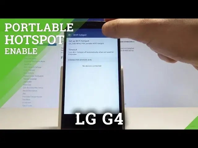 'Video thumbnail for How to Enable Mobile Hotspot in LG G4 - Share Portable Hotspot'