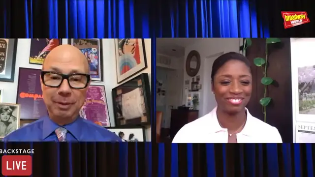 'Video thumbnail for Montego Glover Talks Stepping Into the Witch's Shoes in INTO THE WOODS'