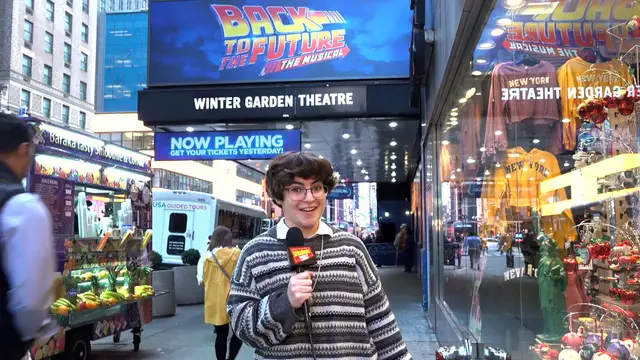 'Video thumbnail for Video: Teen Correspondent Liora Catches Up with Broadway 'Teen' JJ Niemann!'