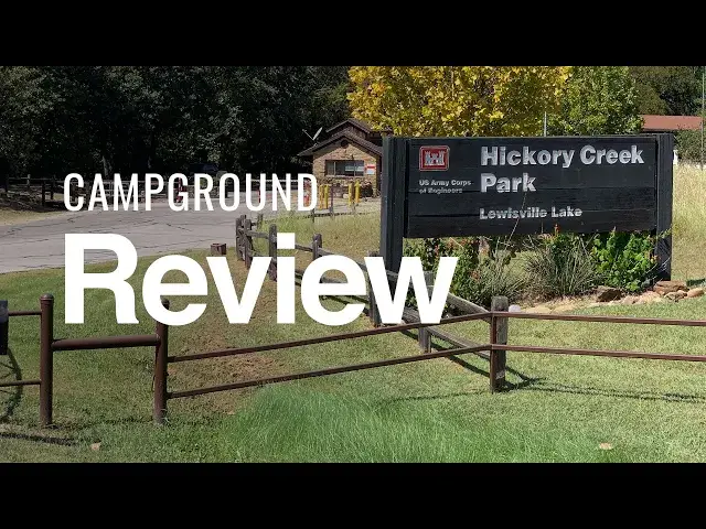 'Video thumbnail for Campground Review of Hickory Creek Park on Lake Lewisville'