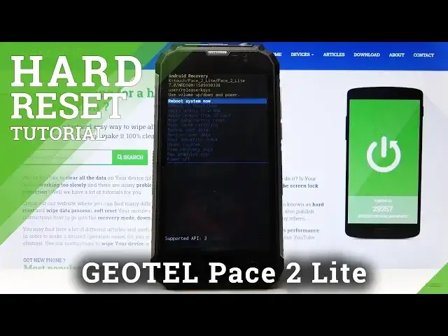 'Video thumbnail for HARD RESET GEOTEL Pace 2 Lite – Bypass Screen Lock / Wipe Data'