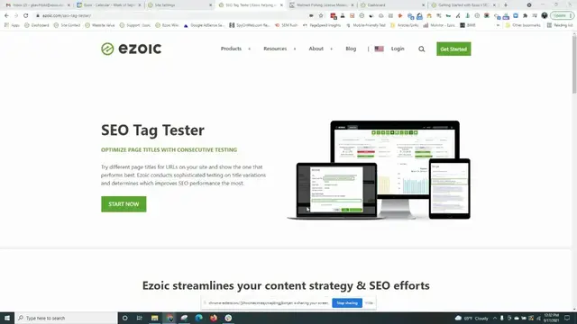 'Video thumbnail for Growing your Traffic with Ezoic SEO Tag Tester'